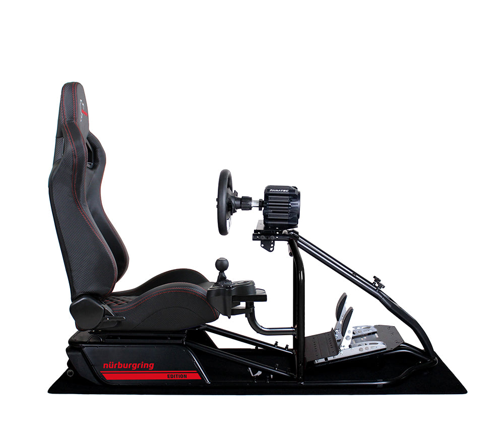 Speedmaster Pro Racing-Seat Sim Rig Schwarz - Nürburgring Nordschleife Edition